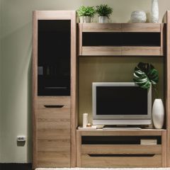 АФИНА А16 Шкаф МЦН Ясень Таормина в Нефтекамске - neftekamsk.mebel24.online | фото 2