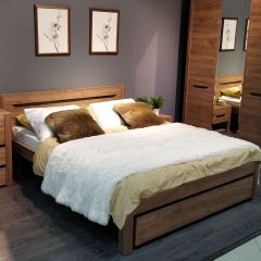 АФИНА А3 Кровать 1600 (крафт) в Нефтекамске - neftekamsk.mebel24.online | фото 4