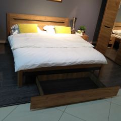 АФИНА А3 Кровать 1600 (крафт) в Нефтекамске - neftekamsk.mebel24.online | фото 5