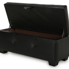 Банкетка-сундук Шерри College Black в Нефтекамске - neftekamsk.mebel24.online | фото 3