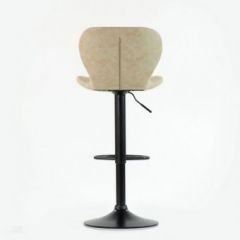 Барный стул Barneo N-86 Time / Black / VPU Beige Vintage PK970-1 в Нефтекамске - neftekamsk.mebel24.online | фото 3