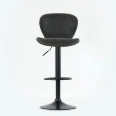 Барный стул Barneo N-86 Time / Black / VPU Dark Gray Vintage серый винтаж 970-11 в Нефтекамске - neftekamsk.mebel24.online | фото 3