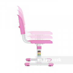 Комплект парта + стул трансформеры Cantare Pink в Нефтекамске - neftekamsk.mebel24.online | фото 7