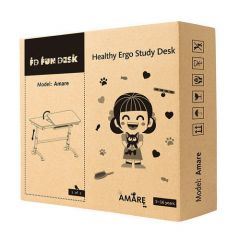 Парта-трансофрмер Amare Grey с выдвижным ящиком в Нефтекамске - neftekamsk.mebel24.online | фото 3