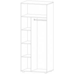 РАЛЬФ Шкаф для одежды в Нефтекамске - neftekamsk.mebel24.online | фото 2