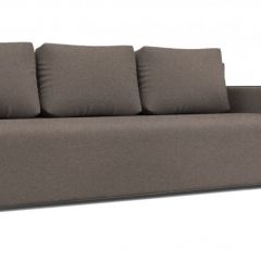 Диван Алиса 4 Bahama ASH - Teos Black в Нефтекамске - neftekamsk.mebel24.online | фото