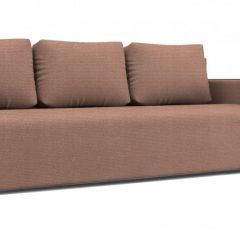 Диван Алиса 4 Shaggy DESERT - Teos Dark Brown в Нефтекамске - neftekamsk.mebel24.online | фото
