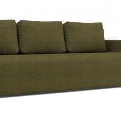 Диван Алиса 4 Shaggy GREEN - Teos Black в Нефтекамске - neftekamsk.mebel24.online | фото