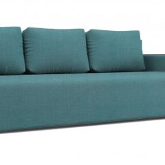 Диван Алиса 4 Vital BLUE - Teos Dark Brown в Нефтекамске - neftekamsk.mebel24.online | фото