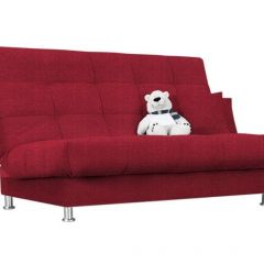 Диван Идальго Shaggy Red с подушками в Нефтекамске - neftekamsk.mebel24.online | фото