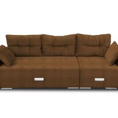 Диван Милан Shaggy Brown в Нефтекамске - neftekamsk.mebel24.online | фото