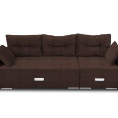 Диван Милан Shaggy Chocolate в Нефтекамске - neftekamsk.mebel24.online | фото