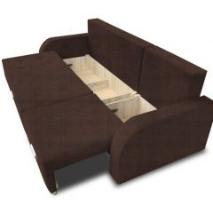 Диван Милан Shaggy Chocolate в Нефтекамске - neftekamsk.mebel24.online | фото 3