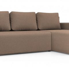 Диван угловой Алиса 3 Bahama BEIGE - Teos Dark Brown в Нефтекамске - neftekamsk.mebel24.online | фото