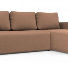 Диван угловой Алиса 3 Bahama GINGER - Teos Dark Brown в Нефтекамске - neftekamsk.mebel24.online | фото