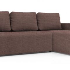 Диван угловой Алиса 3 Shaggy JAVA - TEOS BLACK в Нефтекамске - neftekamsk.mebel24.online | фото