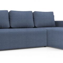 Диван угловой Алиса 3 Shaggy OCEAN - TEOS BLACK в Нефтекамске - neftekamsk.mebel24.online | фото