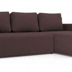 Диван угловой Алиса 3 Vital JAVA - Teos Dark Brown в Нефтекамске - neftekamsk.mebel24.online | фото