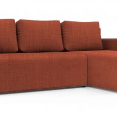 Диван угловой Алиса 3 Vital MANGO - Teos Dark Brown в Нефтекамске - neftekamsk.mebel24.online | фото