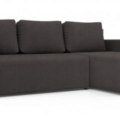 Диван угловой Алиса 3 Vital PEBBLE - Teos Dark Brown в Нефтекамске - neftekamsk.mebel24.online | фото
