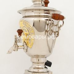 Эксклюзивный электрический самовар "Свадебный" на 3 литра в VIP наборе в Нефтекамске - neftekamsk.mebel24.online | фото 2