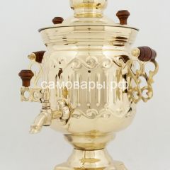 Электрический классический самовар на 3 л формы "Банка гранная" в наборе VIP в Нефтекамске - neftekamsk.mebel24.online | фото 2