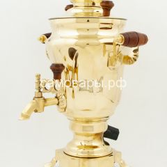 Электрический самовар на 1,5 л формы "Тюльпан" в наборе №1, с защитой от выкипания в Нефтекамске - neftekamsk.mebel24.online | фото 4