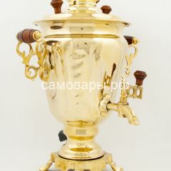 Электрический самовар на 3 л формы "Рюмка" в наборе VIP с защитой от выкипания в Нефтекамске - neftekamsk.mebel24.online | фото 7
