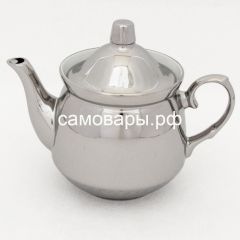 Электрический самовар на 3 литра из латуни никелированный формы "Желудь" в наборе №1 с защитой от выкипания в Нефтекамске - neftekamsk.mebel24.online | фото 3