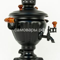 Электрический самовар "Черный Русский" матовая юла на 2 литра. Ограниченная серия. в Нефтекамске - neftekamsk.mebel24.online | фото 3