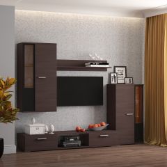Гостиная Чикаго (модульная) в Нефтекамске - neftekamsk.mebel24.online | фото