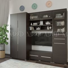 ЭКОЛЬ Гостиная (МДФ) Венге в Нефтекамске - neftekamsk.mebel24.online | фото