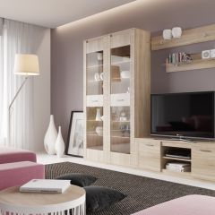 Гостиная Элана (модульная) в Нефтекамске - neftekamsk.mebel24.online | фото 3