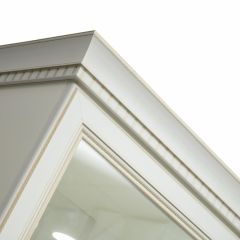 Гостиная Эльмира (модульная) Белая в Нефтекамске - neftekamsk.mebel24.online | фото 2