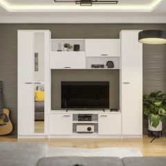 Гостиная Герда (Белое дерево) в Нефтекамске - neftekamsk.mebel24.online | фото