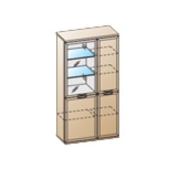 Гостиная Карина Композиция 24 (Снежный ясень) в Нефтекамске - neftekamsk.mebel24.online | фото 2