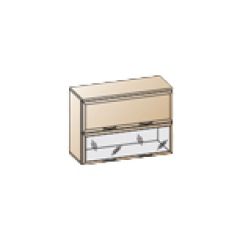 Гостиная Карина Композиция 3 (Акация Молдау) в Нефтекамске - neftekamsk.mebel24.online | фото 4