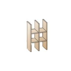 Гостиная Карина Композиция 6 (Ясень Асахи) в Нефтекамске - neftekamsk.mebel24.online | фото 3