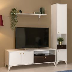 Гостиная Миндаль (модульная) в Нефтекамске - neftekamsk.mebel24.online | фото 2
