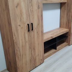 Гостиная Оскар 4 (Дуб золотой/Венге) в Нефтекамске - neftekamsk.mebel24.online | фото 4