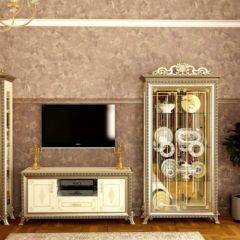 Гостиная Версаль (модульная) в Нефтекамске - neftekamsk.mebel24.online | фото 2