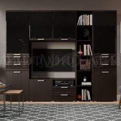 АСТИ Гостинная (МДФ) Шоколад/Венге в Нефтекамске - neftekamsk.mebel24.online | фото
