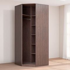 Кэт-4 Шкаф угловой (1 дв зерк) (МДФ Венге) в Нефтекамске - neftekamsk.mebel24.online | фото 2