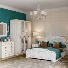АЛЕКСАНДРИНА Комод (Белый глянец холодный/Белый) в Нефтекамске - neftekamsk.mebel24.online | фото 2