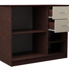 Комод АЛЛА (Венге/дуб млечный) Эко в Нефтекамске - neftekamsk.mebel24.online | фото 2