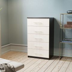 Комод ФАВОРИТ (Венге/Дуб молочный) в Нефтекамске - neftekamsk.mebel24.online | фото 2