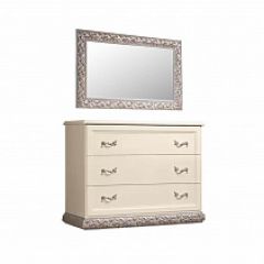 Комод Тиффани штрих-лак/серебро (ТФКМ-1) в Нефтекамске - neftekamsk.mebel24.online | фото