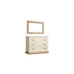 Комод Тиффани штрих-лак/золото (ТФКМ-1) в Нефтекамске - neftekamsk.mebel24.online | фото