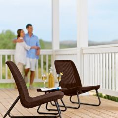 Комплект мебель Рио Патио (Rio Patio set) виски-коричневый в Нефтекамске - neftekamsk.mebel24.online | фото 3