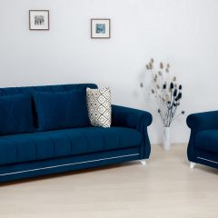Комплект Роуз ТД 410 диван-кровать + кресло + комплект подушек в Нефтекамске - neftekamsk.mebel24.online | фото